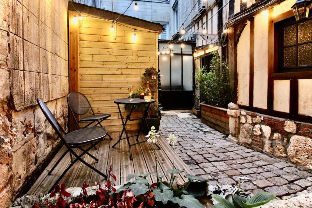 Le Spa Gustave - Sauna, Jacuzzi & Terrasse A Rouen Exterior foto