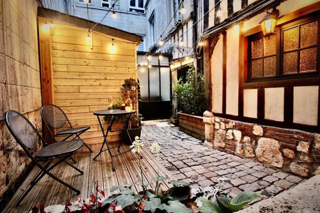 Le Spa Gustave - Sauna, Jacuzzi & Terrasse A Rouen Exterior foto